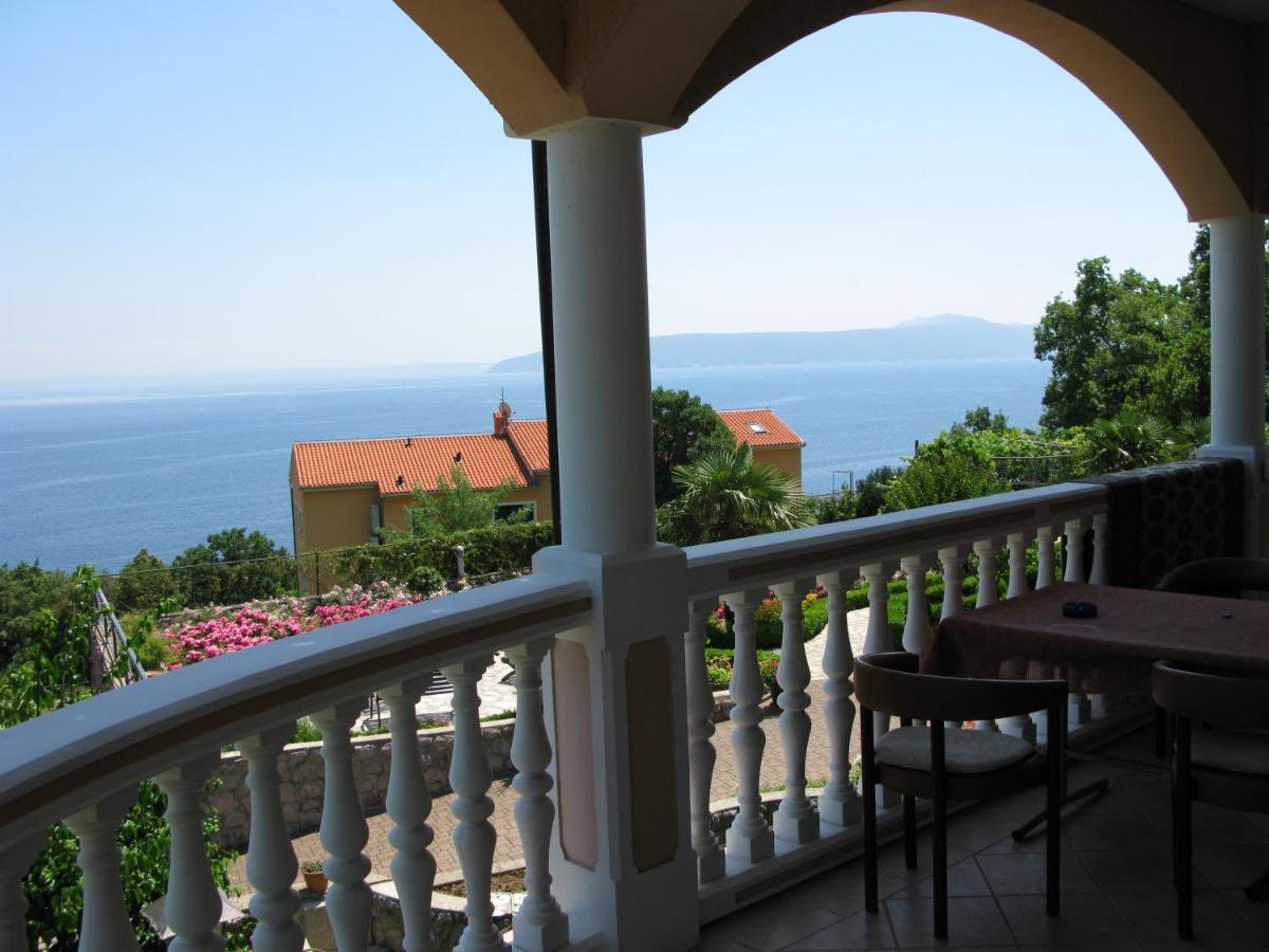Bed And Breakfast Villa Iris Moscenicka Draga Bagian luar foto