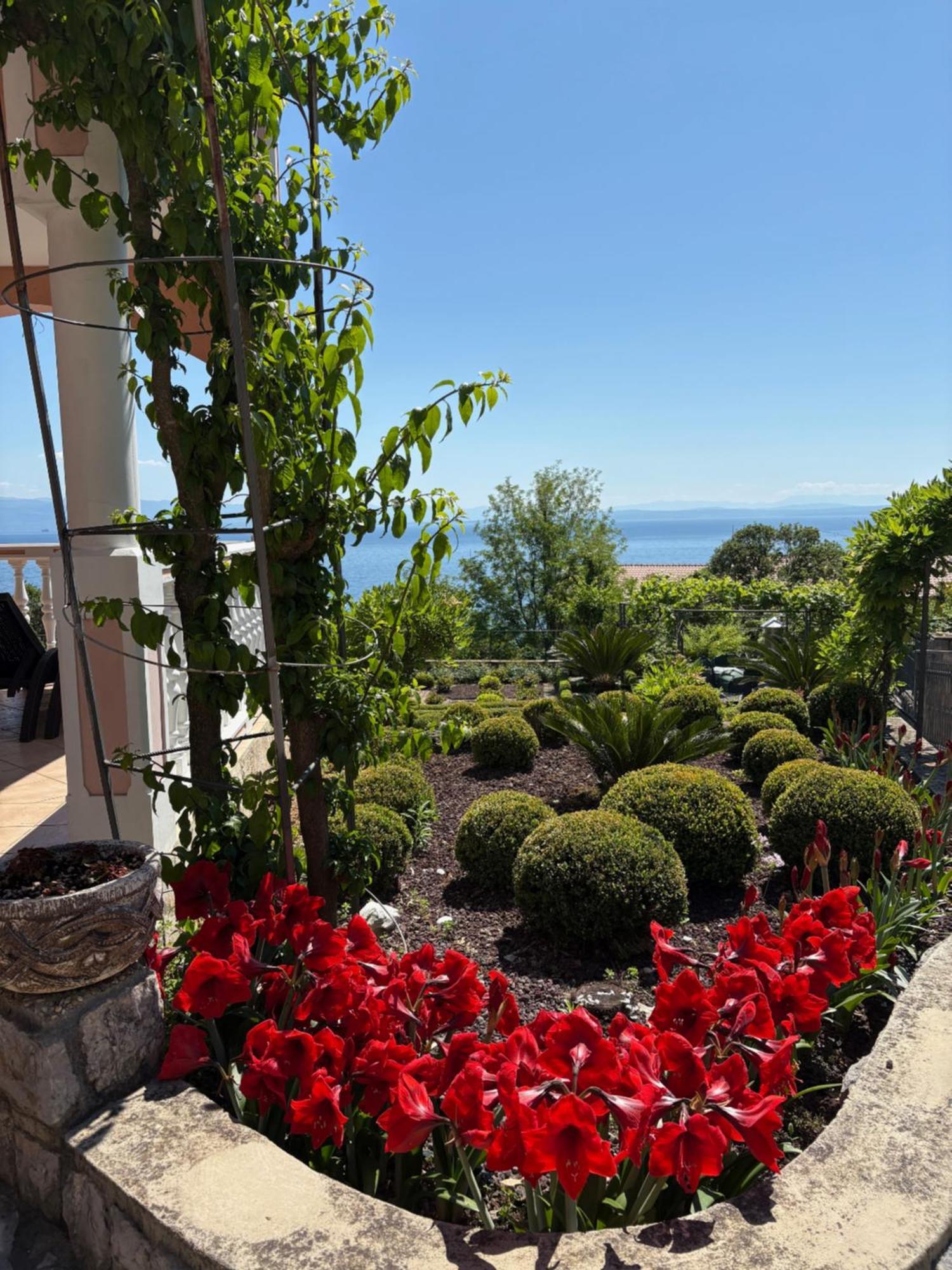 Bed And Breakfast Villa Iris Moscenicka Draga Bagian luar foto